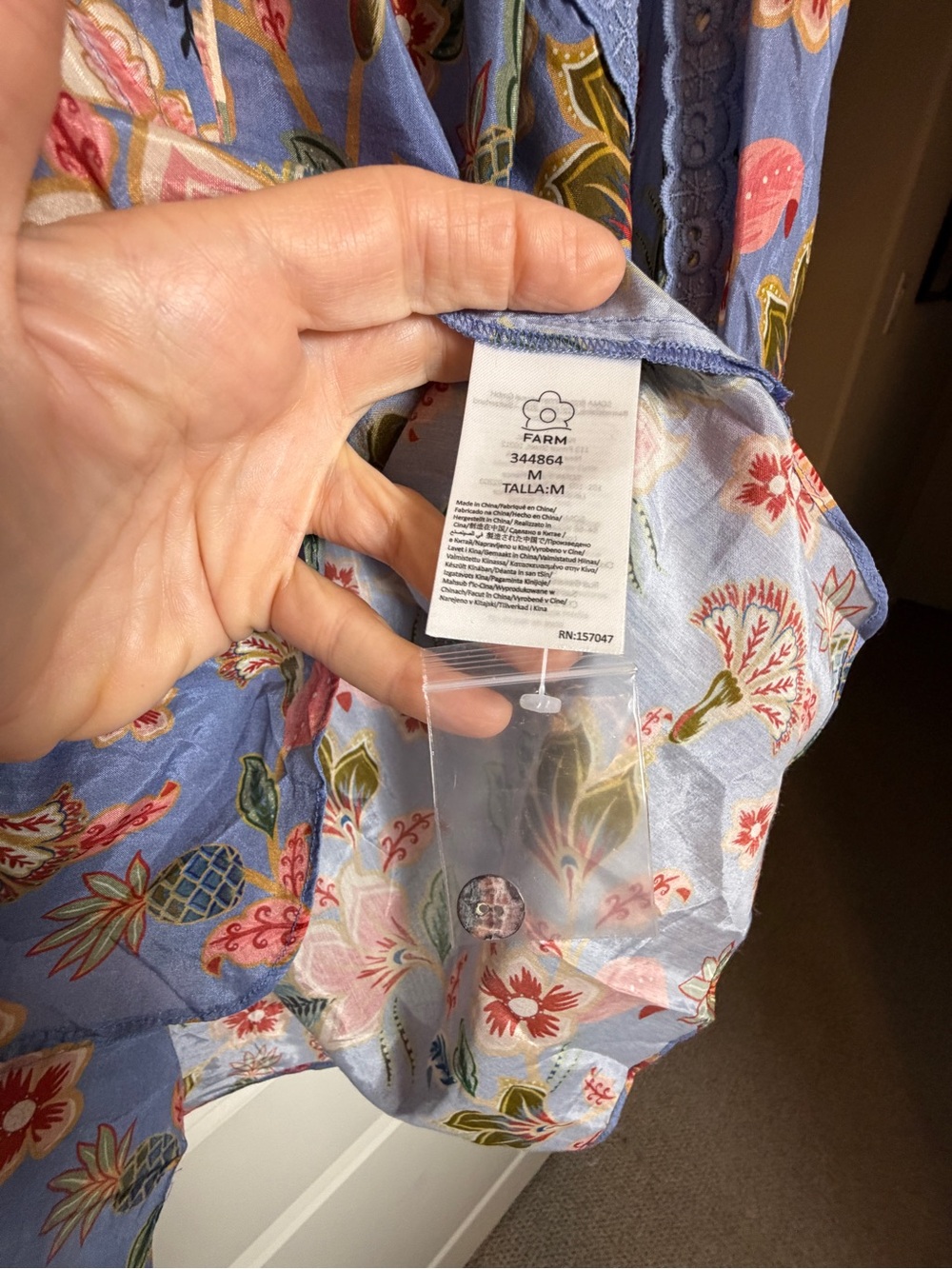 NWT Farm Rio Blouse - Picture 5 of 9